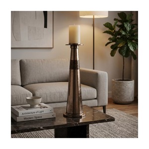<b>Candlestick</b> Holder 24 Inch <b>Tall</b> with 8 Inch Base for Home Decoration - Product Image 4
