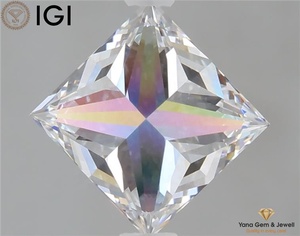 Diamante Cultivado en Laboratorio CVD de Corte Princesa, Color F, Claridad VVS1, 1.50 Quilates, con Certificado IGI, para Crear el Anillo de Tus Sueños - Product Image 6
