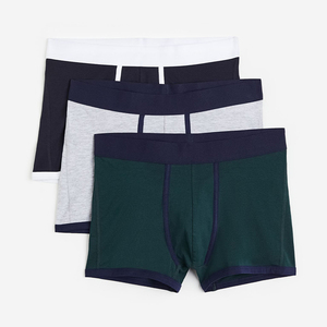 Calzoncillos bóxer de punto transpirables personalizados de tiro medio para hombre, talla grande, estampados, cómodos, 2 piezas - Product Image 2