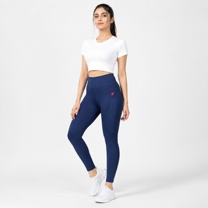 Leggings athlétiques pour femmes, conçus pour les séances de sport, la course à pied, le yoga, l'entraînement et les activités de plein air, offrant un confort flexible. - Product Image 1