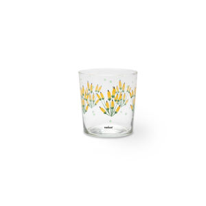 Ensemble de 6 verres Arles Excelsa 35 cl, design floral multicolore, vaisselle - Product Image 3