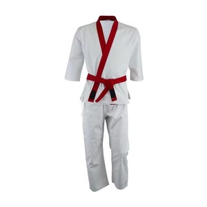 High Quality Judo MMA Grappling Wear 100% Cotton 280g Quick Dry Heat-Transfer Printed Seamless Fusing Custom Brand Gi Suits for - Product Image 1