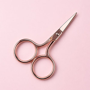 Mini Rose Gold Embroidery <b>Scissors</b> Fine Tip Stainless Steel <b>Sewing</b> Needlework Craft Tool - Product Image 4