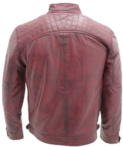 2026 <b>High</b> Quality Best Selling Men's Slim Winter Jacket Customized Design with Unique <b>Leather</b> <b>Top</b> Features - Product Image 3