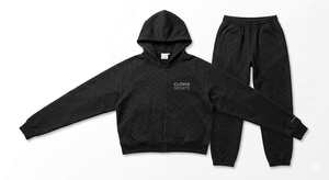 Ensemble de survêtement unisexe surdimensionné en molleton épais de coton premium personnalisé, ensemble 2 pièces en molleton uni, streetwear - Product Image 6