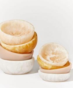 Bol à salade et à fruits en résine fait main pour la cuisine, décoration d'intérieur, design floral rond, bol en résine - Product Image 4