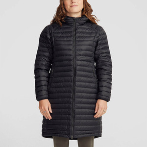 Custom Logo Puffer <b>Jacket</b> <b>Winter</b> Women's Outdoor Bubble Padded Coat Casual Windproof Waterproof Warm Thick <b>Long</b> Down <b>Jackets</b> - Product Image 5
