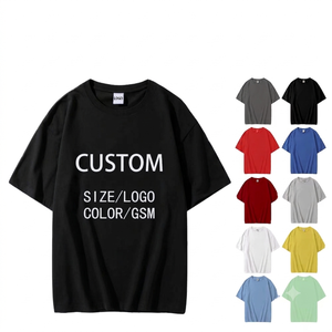 เสื้อยืดผู้ชายแบบเรียบ ปรับแต่งได้ ล้างสีแบบแอซิดวอช ผ้าคอตตอนเจอร์ซีย์ 100% 250GSM ลายเรียบ สีพื้น ราคาดี - Product Image 6