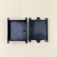 Boîtier de commande électronique étanche IP65 en ABS personnalisé, boîte de jonction, gravure laser, impression sérigraphique, trous découpés 90x85x40mm