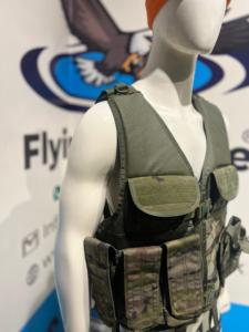 เสื้อกั๊กยุทธวิธี MOLLE ลายพราง ไนลอน อุปกรณ์กลางแจ้ง พร้อมกระเป๋าหลายช่องและสายรัดปรับได้ ทรงปกติ ป้องกันการบาดเจ็บ - Product Image 5