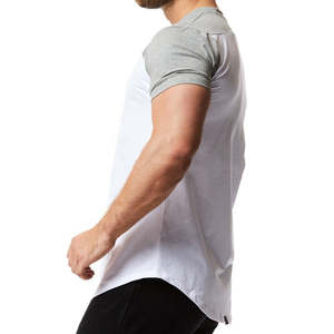 Camisetas de Gimnasio para Hombre de Spandex/Poliéster, Impresión de Logotipo Personalizado, Absorción de Sudor, Secado Rápido, Ropa para Correr, Camisetas para Hombre - Product Image 2