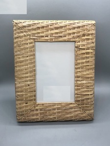 Cadre photo en rotin de design haut de gamme, cadre photo en rotin tressé, cadre photo en rotin naturel, prix de gros direct usine - Product Image 2