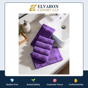 Toalla Facial de Algodón Personalizada, Suave, Absorbente y Reutilizable para Hotel, Spa, Resort y Uso Doméstico - Product Image 6