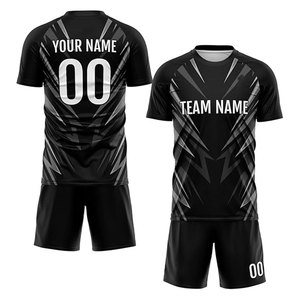 Custom Unisex Adult Header Lightweight Breathable <b>Soccer</b> Jersey Flag Pattern Comfortable Athletic Quick Dry Performance Training - Product Image 2