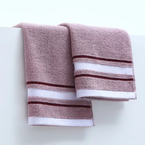 ผู้จัดจำหน่ายผ้าขนหนูพรีเมียมแบบขายส่งจำนวนมาก |   ผู้ผลิตผ้าขนหนูผ้าฝ้ายลายทางเนื้อนุ่มซึมซับได้ดี ผ้าขนหนูผ้าฝ้ายลายทาง - Product Image 3