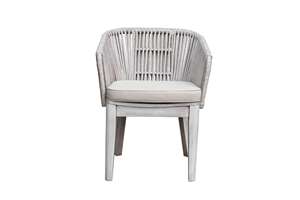 FLORES Rattan Outdoor Dining Set with Aluminum Frame for Hotel <b>Balcony</b> and Patio - Product Image 2