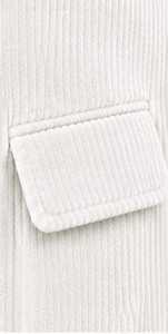 Women's whit Colour Long <b>Coat</b> Full Sleeve Button Closure - Product Image 3