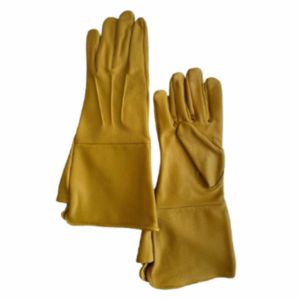 Gants de soudage TIG en cuir de mouton robuste, protection industrielle, résistance à la chaleur, durabilité, pour grillades et barbecue - Product Image 1