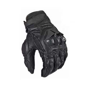 Guantes de Motocicleta de Cuero Transpirables y Ajustables con Protección Pyrotect, Cierre con Cordón, Pantalla Táctil y Resistencia a la Humedad - Product Image 2