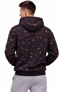 Sweat à capuche personnalisé de haute qualité entièrement orné de strass, en molleton épais, style Y2K streetwear, coupe classique, faible MOQ, sweat à capuche vierge pour homme - Product Image 2