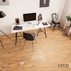 Carreaux de sol modernes à effet bois 600x600 et 600x1200mm Série de marbre brun design de haute qualité du principal fabricant - Product Image 3