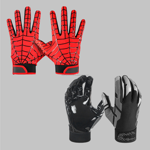 ถุงมือฟุตบอลอเมริกันระบายอากาศได้ดีมาใหม่สำหรับผู้ใหญ่และเด็ก - Product Image 1