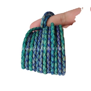 High Quality Retro Style Bolo Braided Cow <b>Leather</b> Cord 3mm 4mm 5mm 6mm Multi-Use Reliance <b>Leather</b> Jewelry Findings 50 Shades - Product Image 3