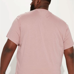 T-shirts 100% coton délavés à l'acide, confortables, nouveau design, séchage rapide, t-shirts délavés à l'acide pour hommes, nouveau design, t-shirt uni délavé à l'acide - Product Image 3