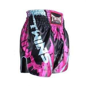Pantalones Cortos de Muay Thai de Primera Calidad con Logotipo Personalizado, Ropa Deportiva de Poliéster y Nailon para Entrenamiento de Kickboxing con Bordado, Ropa de Artes Marciales - Product Image 2