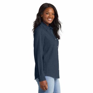 Custom Wholesale Designer Women Plain Color Button up Slim Tshirt <b>Long</b> <b>Sleeve</b> Shirt Blouse Cotton Button up <b>Long</b> <b>Sleeve</b> Shirt - Product Image 3