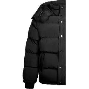 Custom OEM Printed <b>Fleece</b> Puffer Stand Collar Front Logo Men Plus Waterproof Windproof Breathable Eco-Friendly Casual <b>Jacket</b> - Product Image 6