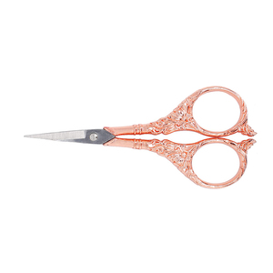 Nail Cuticle <b>Tool</b> <b>Makeup</b> Scissor Eyelash Eyebrow Scissor Curved Head Manicure Scissor With Fine Point Custom Made New - Product Image 5