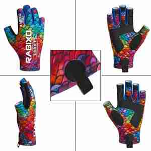 Guantes de Pesca Unisex de Spandex Personalizados de Alta Calidad para Verano, Impermeables, Transpirables, para Uso en Exteriores, con Protección UV y Resistencia a Cortes - Product Image 5