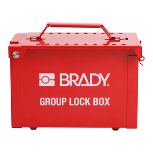 Boîte de verrouillage de groupe portable en métal Brady pour le contrôle énergétique industriel - Product Image 1