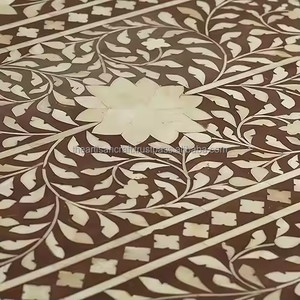 Elegante cómoda de lujo con incrustaciones de hueso, muebles de diseño intrincado hechos a mano para el hogar y la sala de estar - Product Image 4