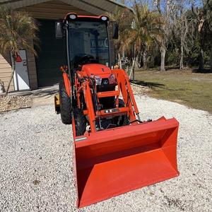 Tracteur agricole compact diesel LX520 avec chargeur frontal et moteur Fawde, idéal pour le transport sur terrain et sur route - Product Image 6