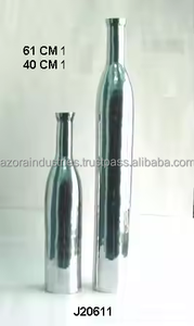 Vase à fleurs en aluminium de haute qualité pour bourgeons avec finition polonaise miroir Vase à bourgeon décoratif en gros par Azora industries - Product Image 5