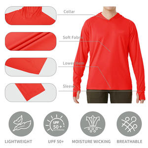 Sudadera de Pesca de Diseño Clásico para Hombre, Color Sólido, Tejido Moderno y de Alta Calidad - Product Image 3