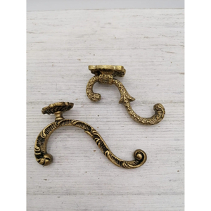 Decorative Gold Color <b>Hooks</b> & Hangers for Kids Room Vintage Wall Mounted Key Towel Hanger Heavy Duty Entryway <b>Bathroom</b> <b>Hook</b> Rack - Product Image 1