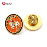 Badge personnalisé en émail souple, motifs club de golf, cheval, dauphin, dessin animé, pour cadeau promotionnel, fournisseur en gros, sur mesure