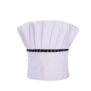 Casquettes de chef unisexes personnalisables avec logo, taille ajustable, polyester/coton, accessoires pour adultes, restaurant, bar, cuisine, boulanger, hôtel, restauration - Product Image 2
