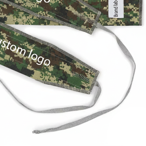 Muñequeras de algodón para sublimación, para levantamiento de pesas, entrenamiento de dominadas, fuerza y soporte en levantamiento de potencia - Product Image 5