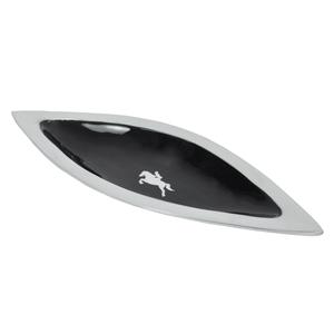 Bol à chocolat et fruits en émail noir, style moderne, fait main, pour servir des noix, des fruits et des biscuits lors de vos réceptions et dîners. - Product Image 1