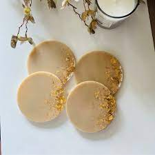 Juego de Posavasos Cuadrados de Resina Modernos y Clásicos, Color Personalizado, Tamaño Personalizado, Posavasos Decorativos Hechos a Mano para Mesa de Comedor - Product Image 6
