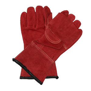Gants de soudeur en cuir pour le coude, résistants à l'usure, antidérapants, isolants thermiques, respirants, anti-brûlures, pour soudage électrique - Product Image 5