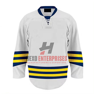 Maillot de hockey sur glace unisexe personnalisé de haute qualité, vêtements de sport pour équipe, nouveau design, best-seller, service OEM disponible, 100% polyester - Product Image 3
