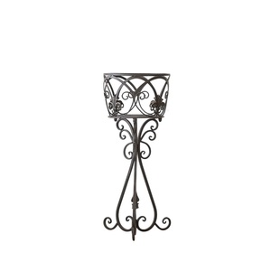 Soporte de Metal para Plantas de Alta Calidad, 2 Niveles, Acabado Negro Bronce, para Interiores y Exteriores, Exhibidor de Macetas, Decoración para el Hogar - Product Image 2