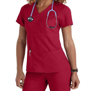 Nueva Tendencia en Uniformes Médicos para Mujer: Conjunto de Blusa y Pantalones Deportivos - Product Image 1