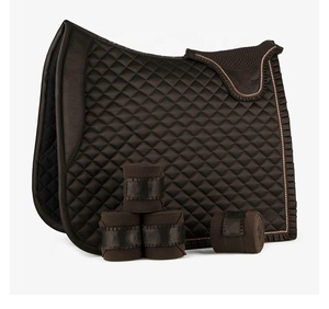 Coussinet de selle de cheval personnalisé 2022, bonnet d'oreille, bandages de même couleur, ensemble de meilleure qualité, coussinet de selle équin pour chevaux - Product Image 4