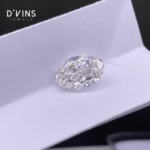 เพชร CVD รูปไข่ทรงหลวม 5.2 กะรัต สี D ความสะอาด VVS1 เพชรเติมเพชรสำหรับส่งออกทั่วโลก ขายส่งเครื่องประดับขายดีที่สุด - Product Image 2